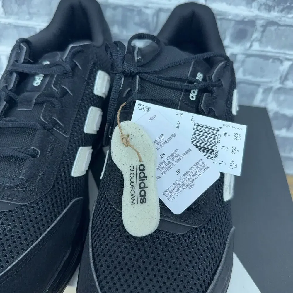 Adidas Astrastar Black White Cloudfoam Running Shoes JP5938 Mens Size 11.5 New